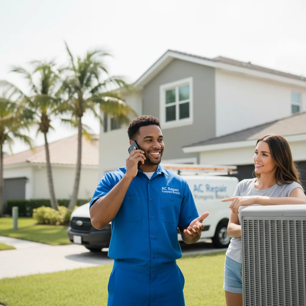 AC Repair Pompano Beach customer support in Caruthers
